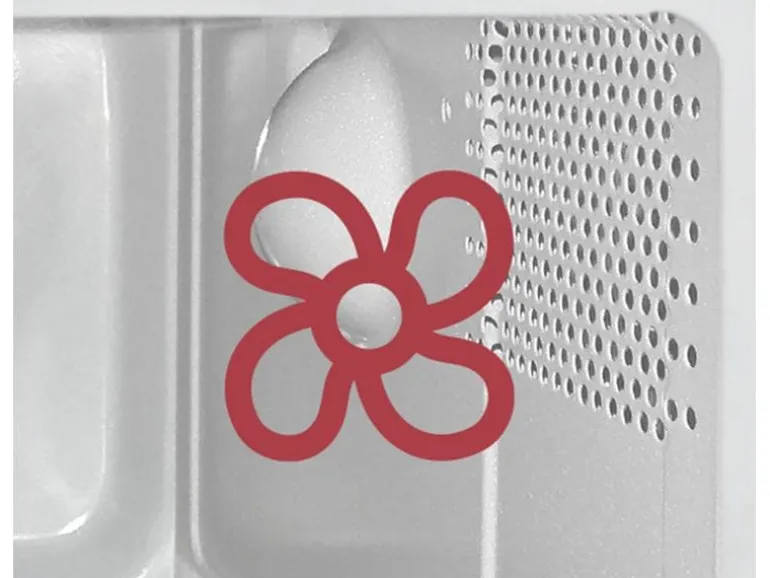 Koenig Mikrowelle Rotary Wave Silber