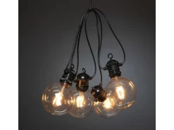 Konstsmide Lichterkette Basis-Set 2394, 10 LEDs, Transparent