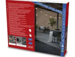 Konstsmide Lichterkette Solar 2332, 10 LEDs, Transparent
