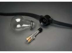 Konstsmide Lichterkette Solar 2332, 10 LEDs, Transparent