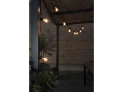 Konstsmide Lichterkette Solar 2332, 10 LEDs, Transparent