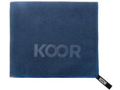 KOOR Badetuch Waffle 75 × 130 cm, Blau