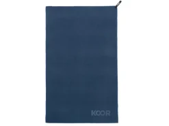 KOOR Badetuch Waffle 75 × 130 cm, Blau