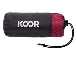 KOOR Badetuch Waffle 75 × 130 cm, Rosa
