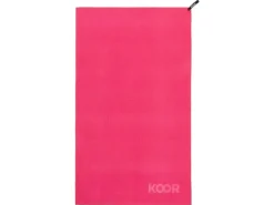 KOOR Badetuch Waffle 75 × 130 cm, Rosa