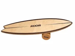 KOOR Balance Board mit Korkrolle