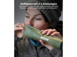 KOOR Campinglampe Luceda aufblasbar, 2 Stück