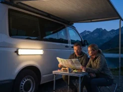 KOOR Campinglampe Luceda aufblasbar, 2 Stück