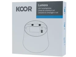 KOOR Campinglampe Lumora LED, RGB, Speakerfunktion