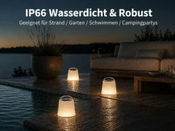 KOOR Campinglampe Lumora LED, RGB, Speakerfunktion