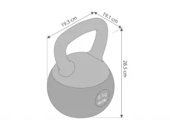 KOOR Kettlebell Paalla Soft, 6 kg