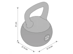 KOOR Kettlebell Paalla Soft, 16 kg