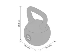 KOOR Kettlebell Paalla Soft, 8 kg