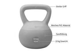 KOOR Kettlebell Paalla Soft, 10 kg
