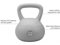 KOOR Kettlebell Paalla Soft, 12 kg