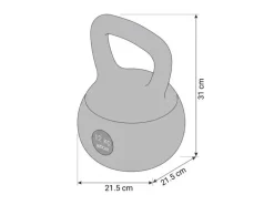 KOOR Kettlebell Paalla Soft, 12 kg