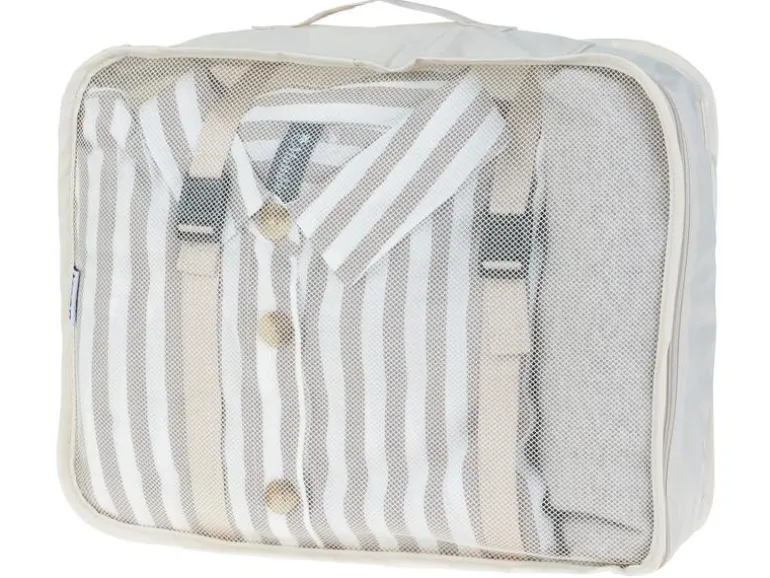 KOOR Kleiderbeutel Reesa, Grösse L, 2er-Pack, Beige