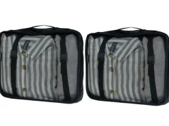 KOOR Kleiderbeutel Reesa, Grösse L, 2er-Pack, Schwarz