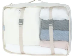 KOOR Kleiderbeutel Set Reesa, 4-teilig, Beige