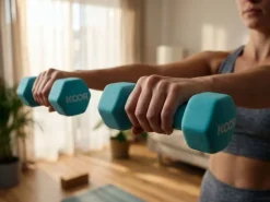 KOOR Kurzhantel-Set 3 kg, Blau