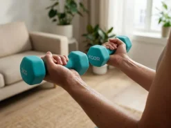 KOOR Kurzhantel-Set 3 kg, Blau