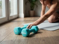 KOOR Kurzhantel-Set 3 kg, Blau