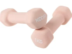 KOOR Kurzhantel-Set 1 kg, Caramel