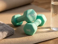 KOOR Kurzhantel-Set 2 kg, Mint