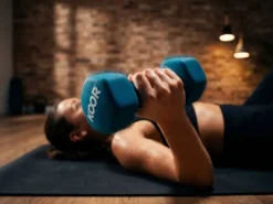 KOOR Kurzhantel-Set 4 kg, Türkis
