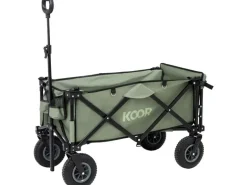 KOOR Leiterwagen mit Luftreifen Kjerre, Grün