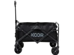 KOOR Leiterwagen Tralle, Schwarz