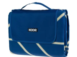 KOOR Picknickdecke Onda-Blu 200 x 250 cm