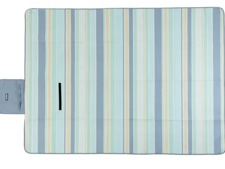KOOR Picknickdecke Skyline, Blau 150 x 200 cm