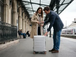 KOOR Reisekoffer Aluminium 40 L, Silber