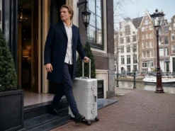 KOOR Reisekoffer Aluminium 63 L, Silber