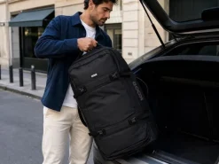 KOOR Reisekoffer Jiibs 90 L, Schwarz
