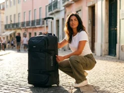 KOOR Reisekoffer Jiibs 90 L, Schwarz