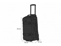KOOR Reisekoffer Jiibs 70 L, Schwarz