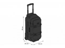 KOOR Reisekoffer Jiibs 50 L, Schwarz
