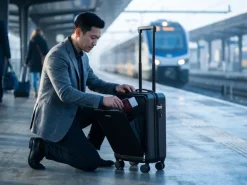 KOOR Reisekoffer Malea 39.5 L, Schwarz