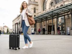 KOOR Reisekoffer Malea 39.5 L, Schwarz