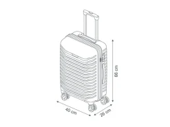 KOOR Reisekoffer Manila 63 L, Petrol