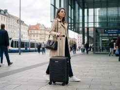 KOOR Reisekoffer Manila 40 L, Schwarz