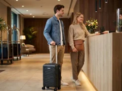 KOOR Reisekoffer Manila 40 L, Schwarz