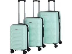 KOOR Reisekofferset Manila 3-teilig, Mint