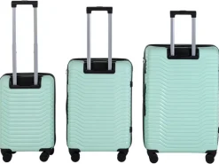 KOOR Reisekofferset Manila 3-teilig, Mint