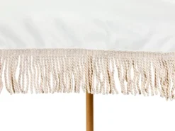KOOR Sonnenschirm Boho Off-White, 180 cm