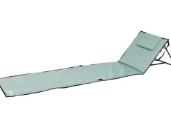 KOOR Strandmatte Calma Granite Green mit Kopfstütze, 220 cm