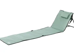 KOOR Strandmatte Calma Granite Green mit Kopfstütze, 220 cm
