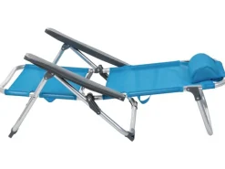 KOOR Strandstuhl Arieenzo, Blau, 2 Stück